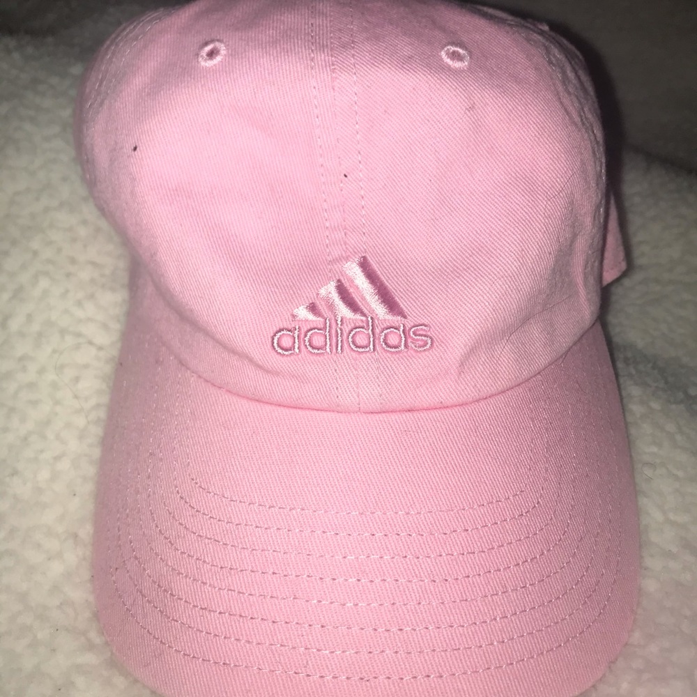 PINK ADIDAS HAT